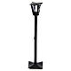 Street lamppost and lantern real height 17 cm - 12V s1