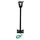 Street lamppost and lantern real height 17 cm - 12V s2