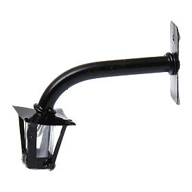 Lampione a parete con lanterna stile inglese h reale 5 cm - 12V