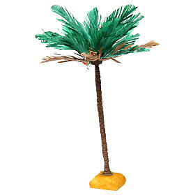 Neapolitan Nativity Scene: Two-tone palm tree real height 30 cm Neapolitan Nativity Scene: Two-tone palm tree real height 30 cm