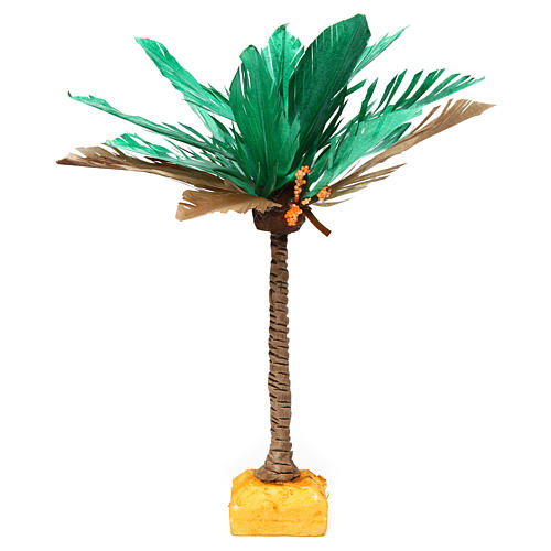 Palme zweifarbig 22 cm hoch für DIY-Krippe 1