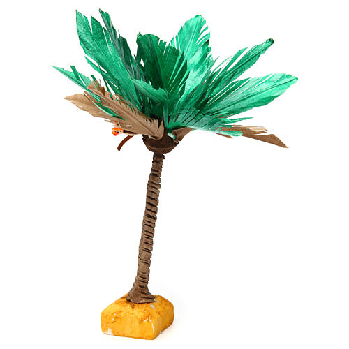 Palmeira bicolor altura real 22 cm 2
