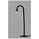 Lampione da strada con piatto h. reale 17 cm presepe Napoli - 12V s2
