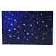Ciel lumineux en fibre optique 30x20 cm crèche napolitaine s1