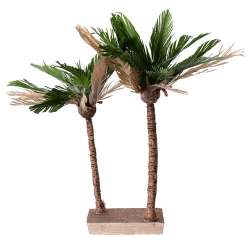 Palm trees for Neapolitan Nativity scene DIY, 30 cm 1