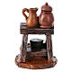 Banco vasaio 7x5x5 cm resina per presepe s2