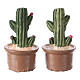 Vase and plant 2-piece-set 3x2x2 cm for Nativity Scene s2