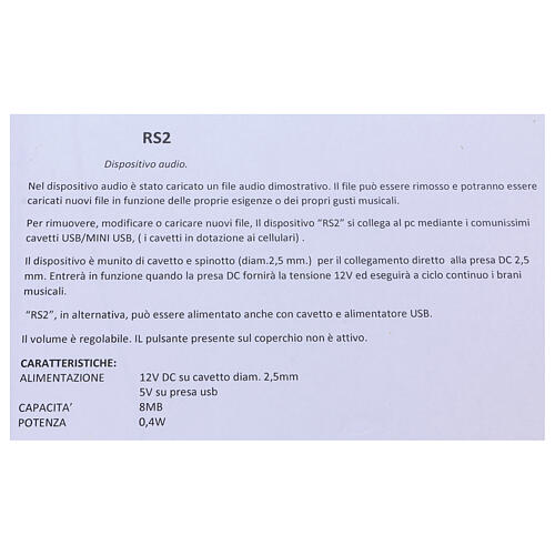 Centrala Frial One Star, 30 diody LED niebieskie, 60 diod LED białych, urządzenie muzyczne, gwiazdy światłowodowe 11