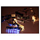 Nativity Light Control Unit Frial One Star 30 blue LED 60 white LED with music and fiber optic stars s8