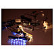 Nativity Light Control Unit Frial One Star 30 blue LED 60 white LED with music and fiber optic stars s3