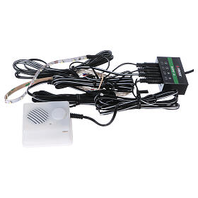 Centrala, zestaw świateł stałych do szopki i odtwarzacz dźwięków