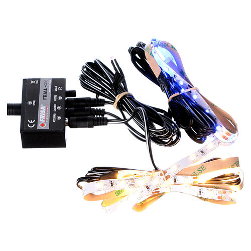 Sterownik Frial One Basic LED niebiesko-białe, 2 fazy z paskami, do szopek 2