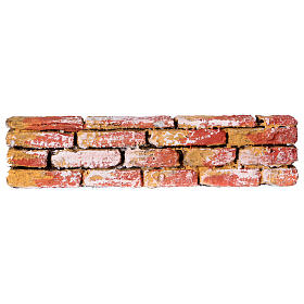 Muretto dipinto in polistirene 5x20x3