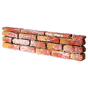 Muretto dipinto in polistirene 5x20x3