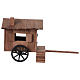 German-style cart for animals 11x20x8 cm for 10-12cm Nativity Scenes s1