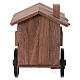German-style cart for animals 11x20x8 cm for 10-12cm Nativity Scenes s4
