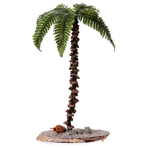 Palmeira para presépio com figuras de 18 cm de altura média 1