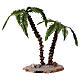 Double palm tree real height 13-18 cm for Nativity Scene s2