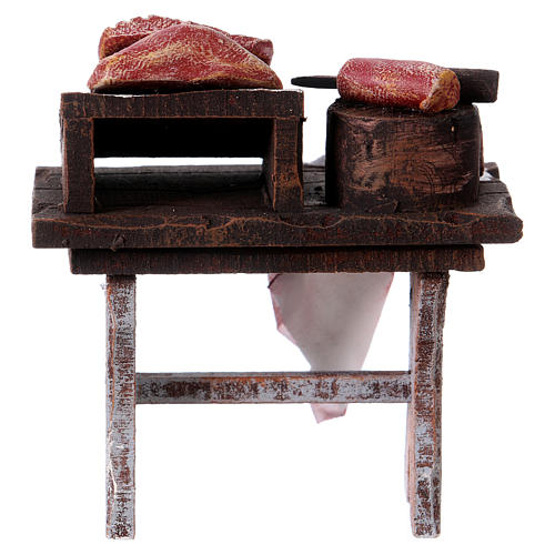 Meat counter figurine, for 10 cm nativity 4