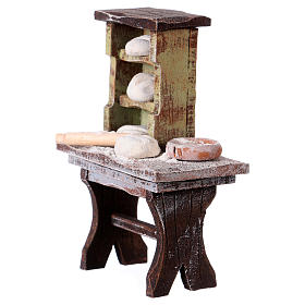 Bread making table, for 10 cm nativity