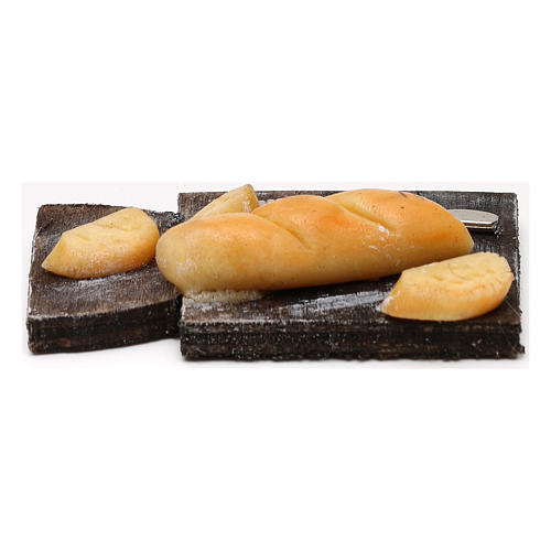 Tabla de cortar con rebanadas de pan belén napolitano 24 cm 3