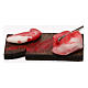 Tagliere carne con fetta per presepe napoletano con statuine da 24 cm s3