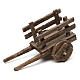 Three wooden carts for Neapolitan Nativity Scene 4/6 cm s2