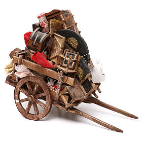 Miniature evicted cart, 18/22 Neapolitan nativity