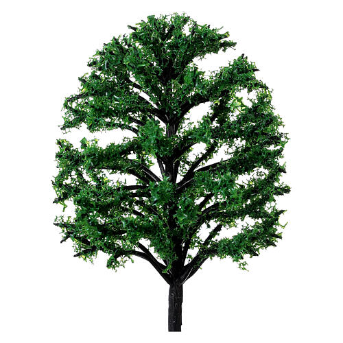 Baum für DIY-Krippe, aus PVC, reale Höhe 15 cm 2