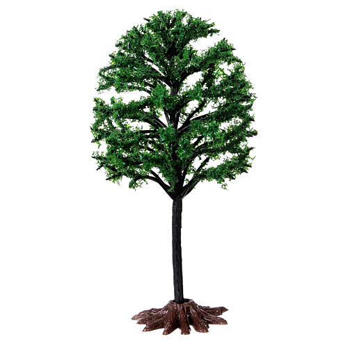 Miniature tree for nativity in PVC, real h 15 cm 1