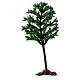 Miniature tree for nativity in PVC, real h 15 cm s3