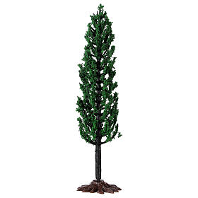 Green tree for Nativity scene real height 16 cm