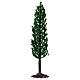 Green tree for nativity, real h 16 cm s1