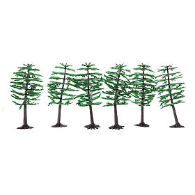 Kiefernbaum für DIY-Krippe, reale Höhe 15 cm