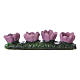 Row of lilies 4 pcs, for DIY nativity real h 2 cm s3