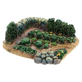 Ogródek 2x9x9 cm z żywicy, do szopki 6-8 cm