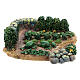 Miniature garden 2x9x9 cm, in resin for 6-8 cm s1