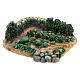 Miniature garden 2x9x9 cm, in resin for 6-8 cm s2