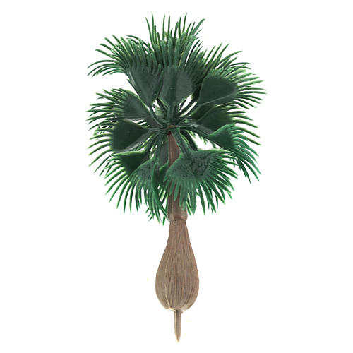 Palme, ohne Basis, reale Höhe 10 cm, für DIY-Krippe 2