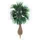 Palm tree figurine without base, for diy nativity real h 10 cm s2