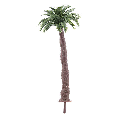 Palme, ohne Basis, reale Höhe 9 cm, für DIY-Krippe 1