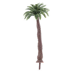 Palmier sans base h réelle 9 cm pour bricolage de crèche