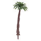 Palm tree figurine without base, real h 9 cm for DIY nativity s2