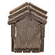 Niche simple en bois pour crèche de 10 cm s4