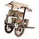 Pull cart with sacks of spices, 12 cm nativity s3