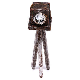 Miniature antique camera 10x5x5 cm, for 10 cm nativity