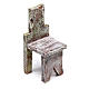 Stuhl, 5x5x5 cm, für 12 cm Krippe s2