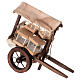 Carro venditore di gabbie 10x5x15 cm presepe napoletano 14 cm s1