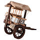 Carro venditore di gabbie 10x5x15 cm presepe napoletano 14 cm s3