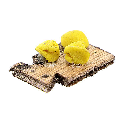 Tagliere pasta fresca per presepe napoletano di 12 cm 2